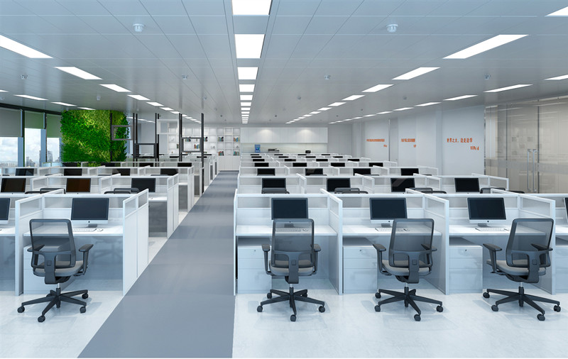 浦東張江辦公室裝修設(shè)計1400平米-第5張圖片-上海古都建筑設(shè)計集團(tuán)