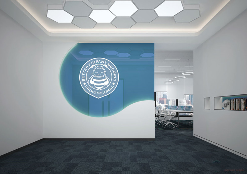 350平米兒童用品公司辦公空間設(shè)計-第1張圖片-上海古都建筑設(shè)計集團(tuán)