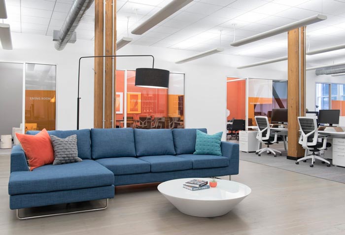 青浦100平用戶體驗設(shè)計公司辦公室裝修設(shè)計-第1張圖片-上海古都建筑設(shè)計集團(tuán)