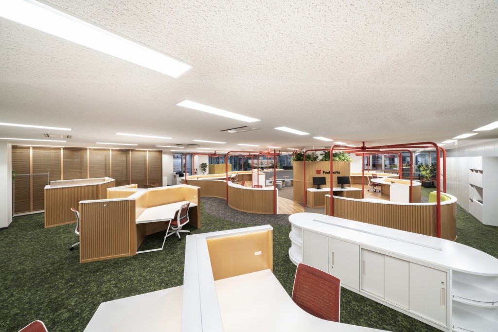 浦東展廳工作室裝修設(shè)計案例-第4張圖片-上海古都建筑設(shè)計集團