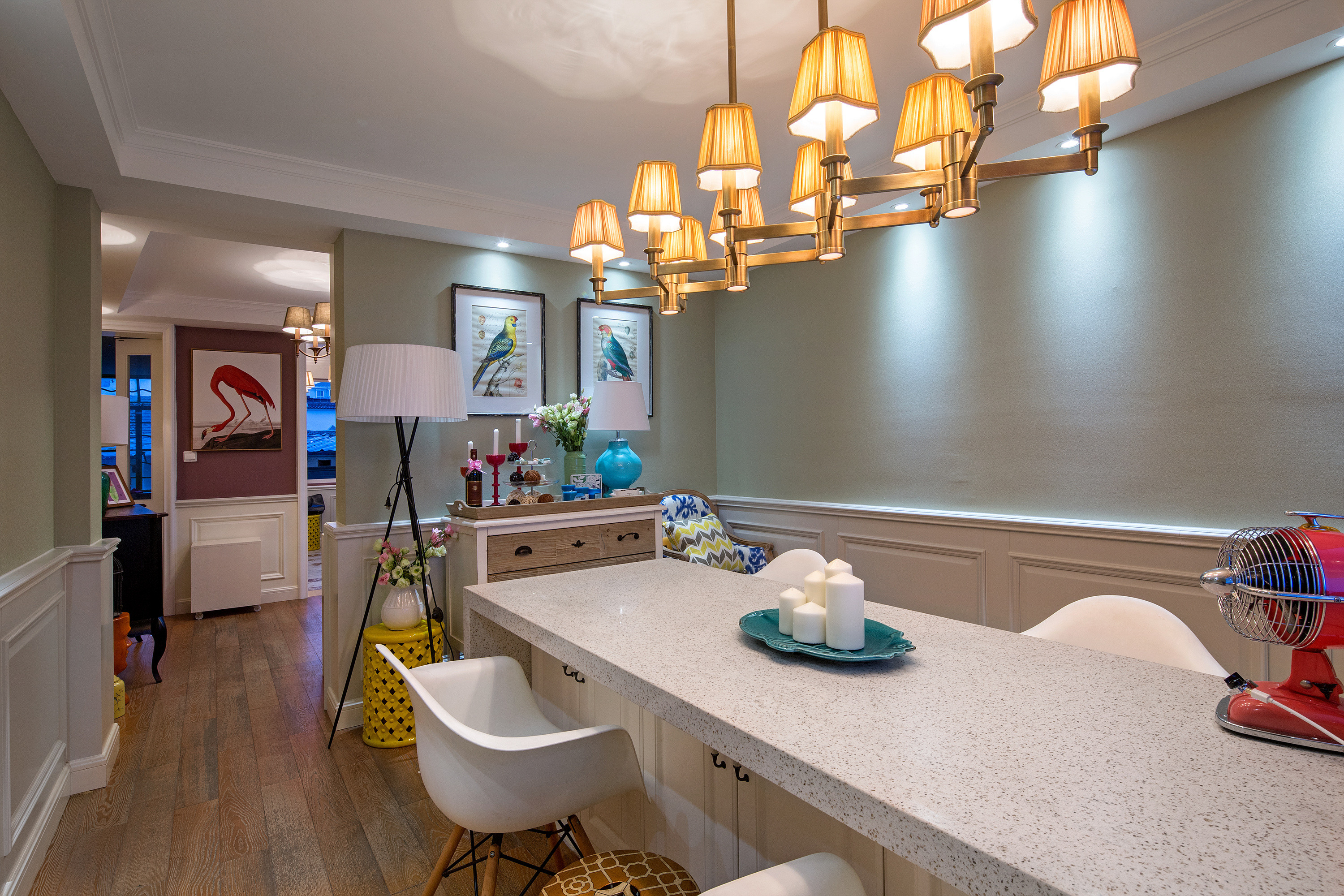 徐匯區(qū)120平辦公室裝修美式風格設計-第3張圖片-上海古都建筑設計集團