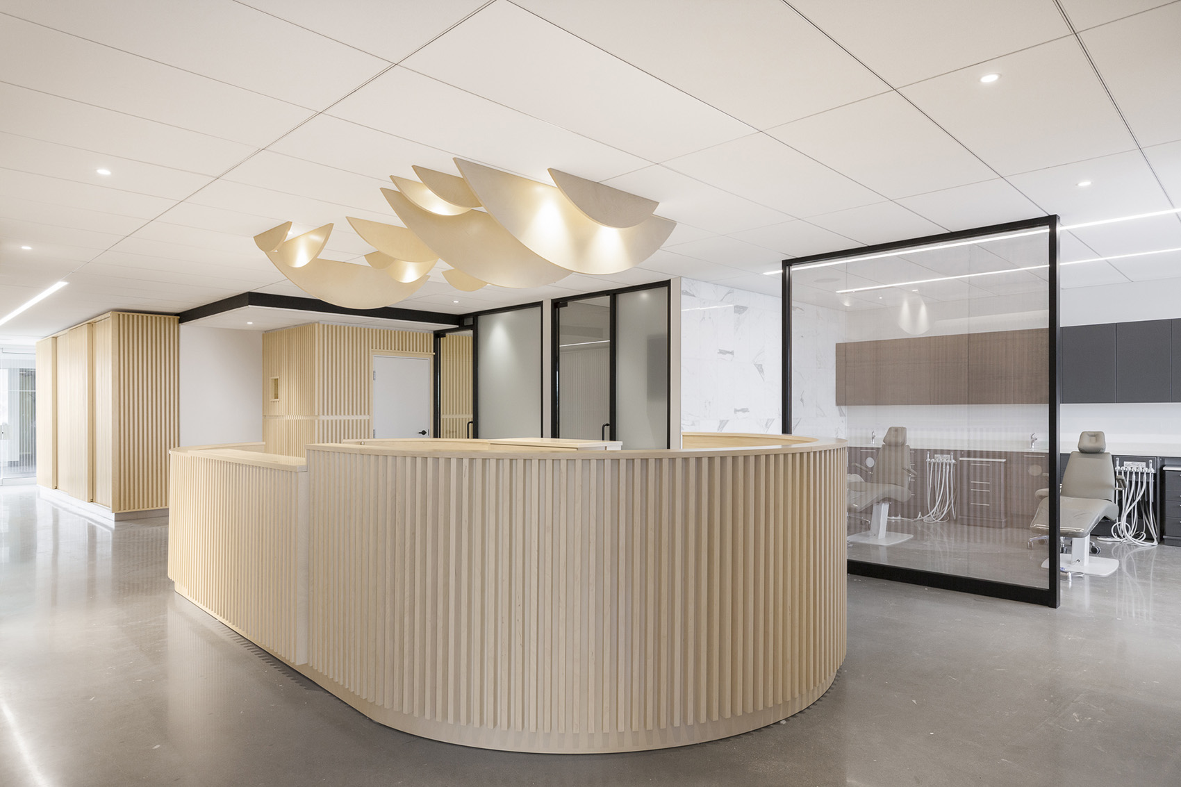 松江區(qū)120平牙醫(yī)辦公室裝修設(shè)計-第3張圖片-上海古都建筑設(shè)計集團