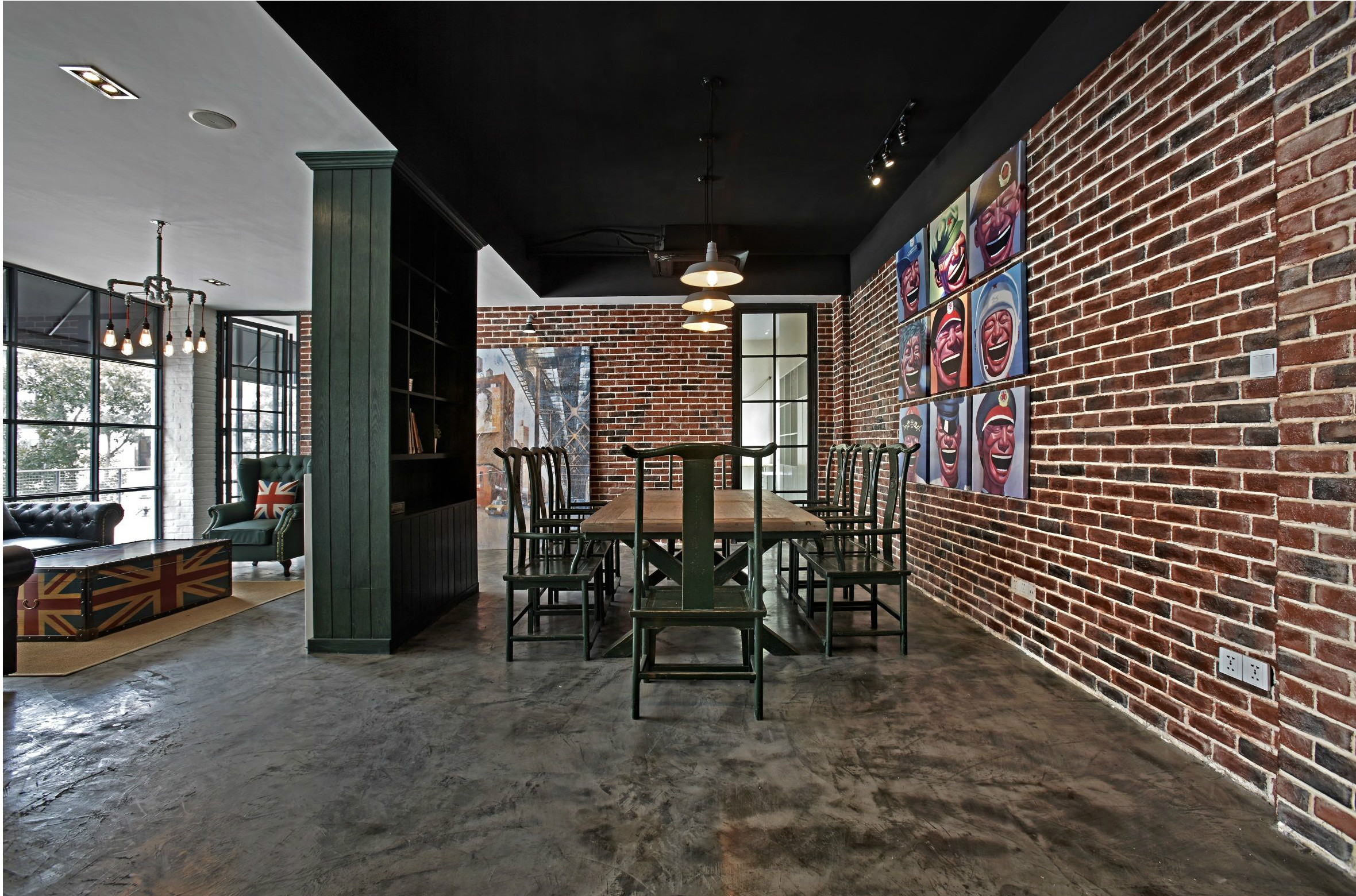 上海辦公室裝修英式風(fēng)格設(shè)計-第2張圖片-上海古都建筑設(shè)計集團