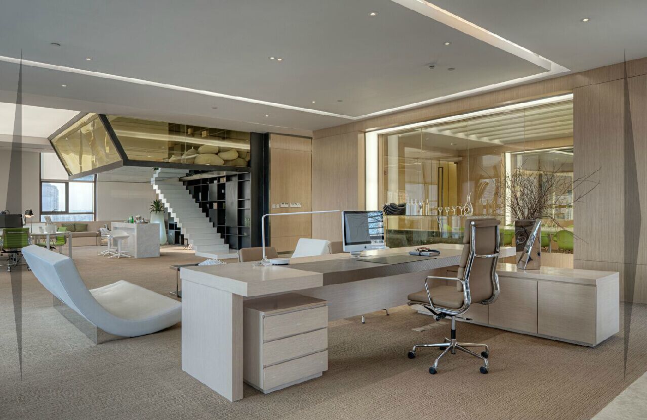 上海休閑風格辦公室裝修設(shè)計-第1張圖片-上海古都建筑設(shè)計集團