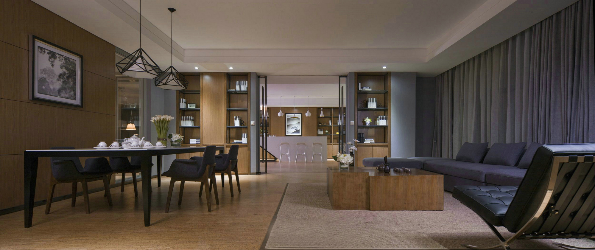 上?，F(xiàn)代時(shí)尚風(fēng)格辦公室裝修設(shè)計(jì)-第4張圖片-上海古都建筑設(shè)計(jì)集團(tuán)