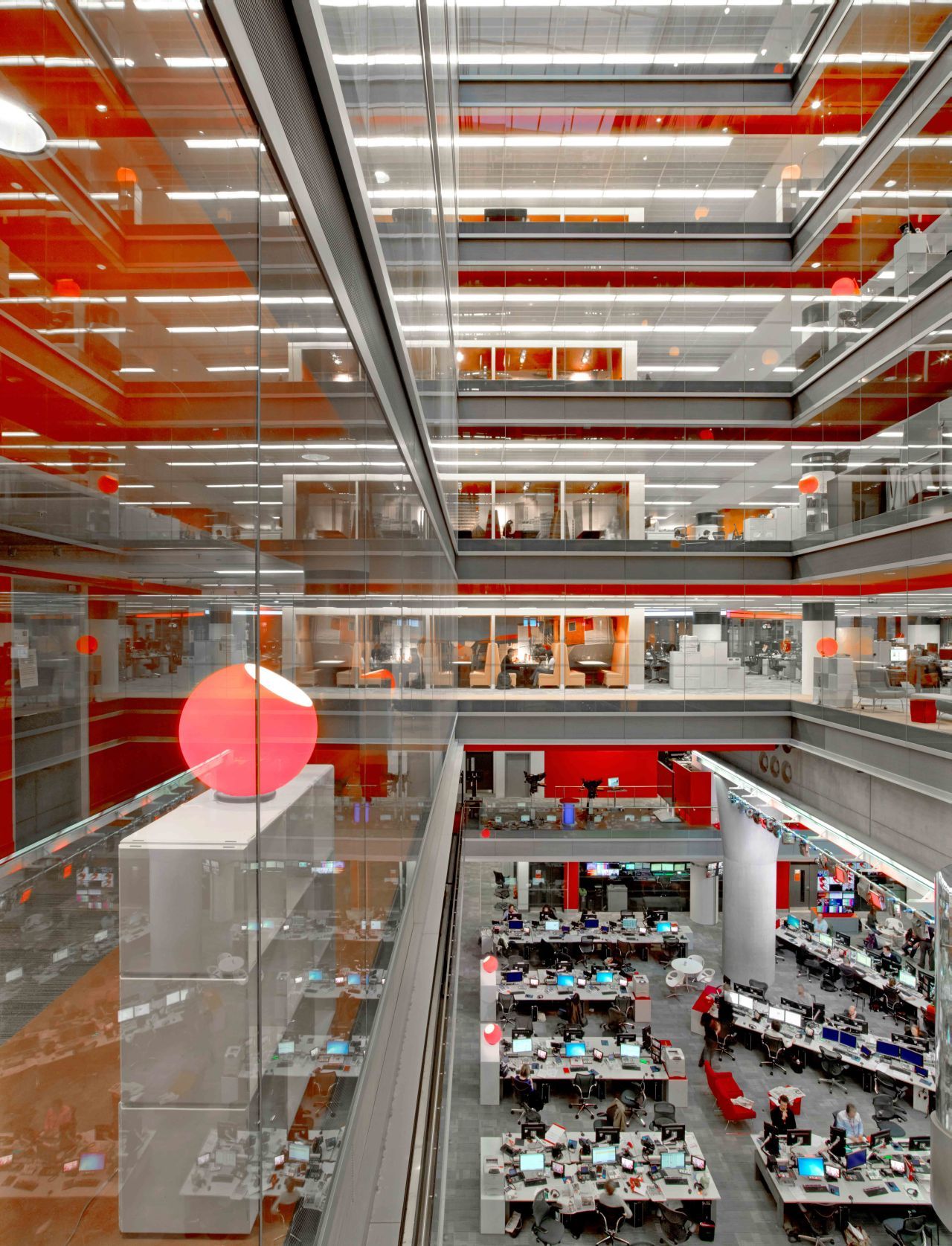 科技風格辦公室裝修設計效果圖-第9張圖片-上海古都建筑設計集團