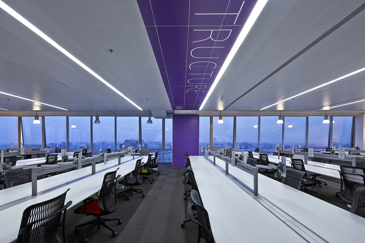 現(xiàn)代科技風(fēng)辦公室裝修設(shè)計效果圖-第10張圖片-上海古都建筑設(shè)計集團(tuán)