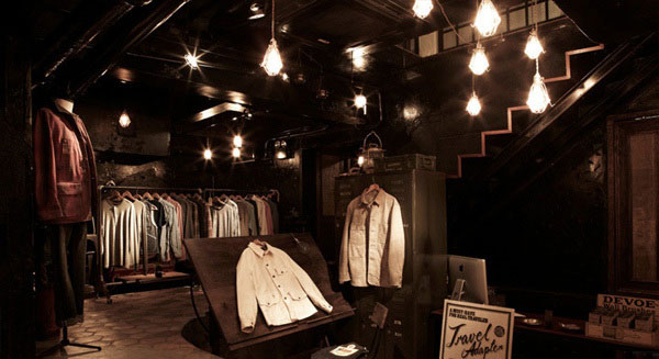 復(fù)古服裝店裝修設(shè)計效果圖-第2張圖片-上海古都建筑設(shè)計集團