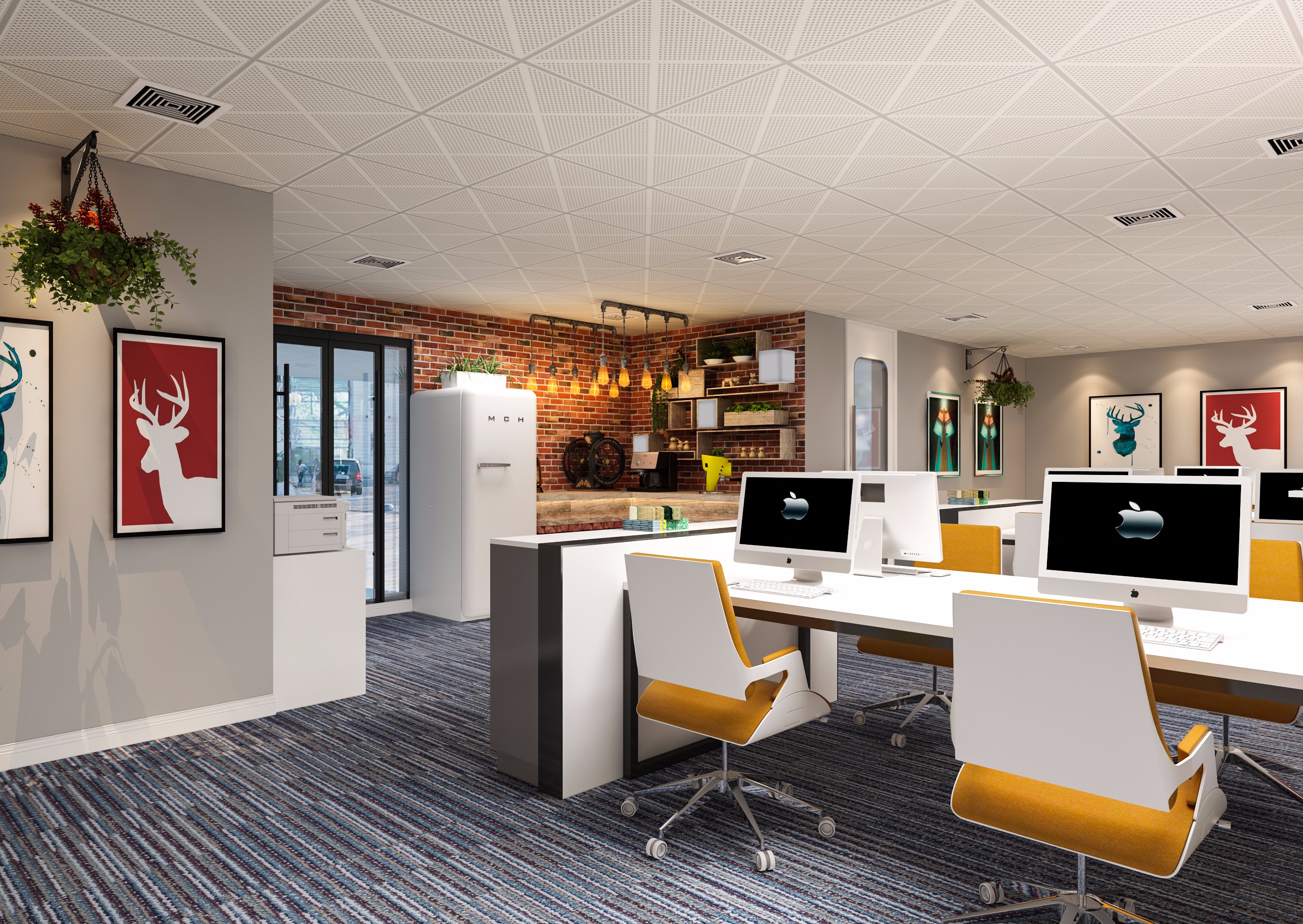 中式休閑辦公室休息區(qū)裝修設(shè)計-第5張圖片-上海古都建筑設(shè)計集團