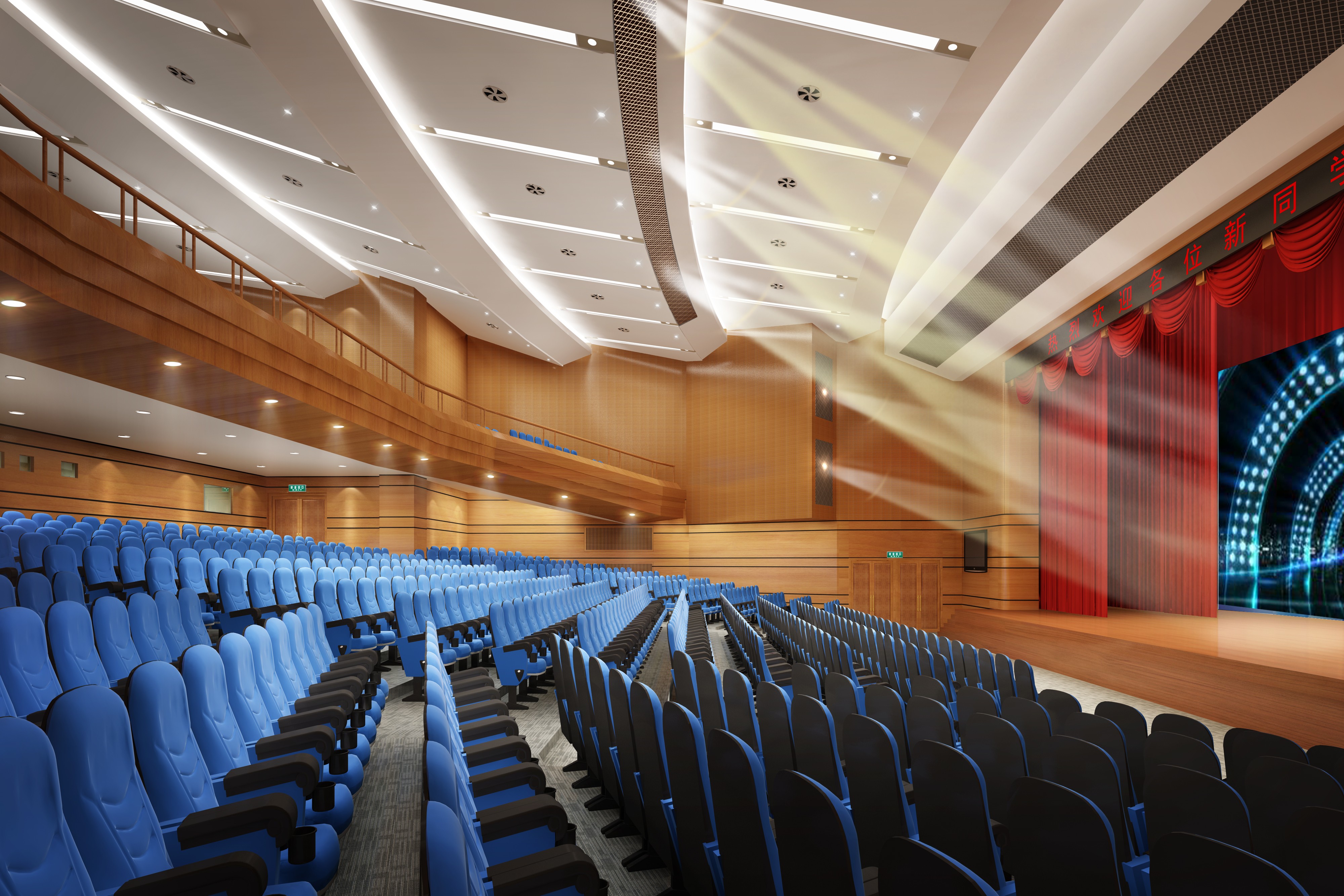 高等校園裝修設(shè)計效果圖-第1張圖片-上海古都建筑設(shè)計集團