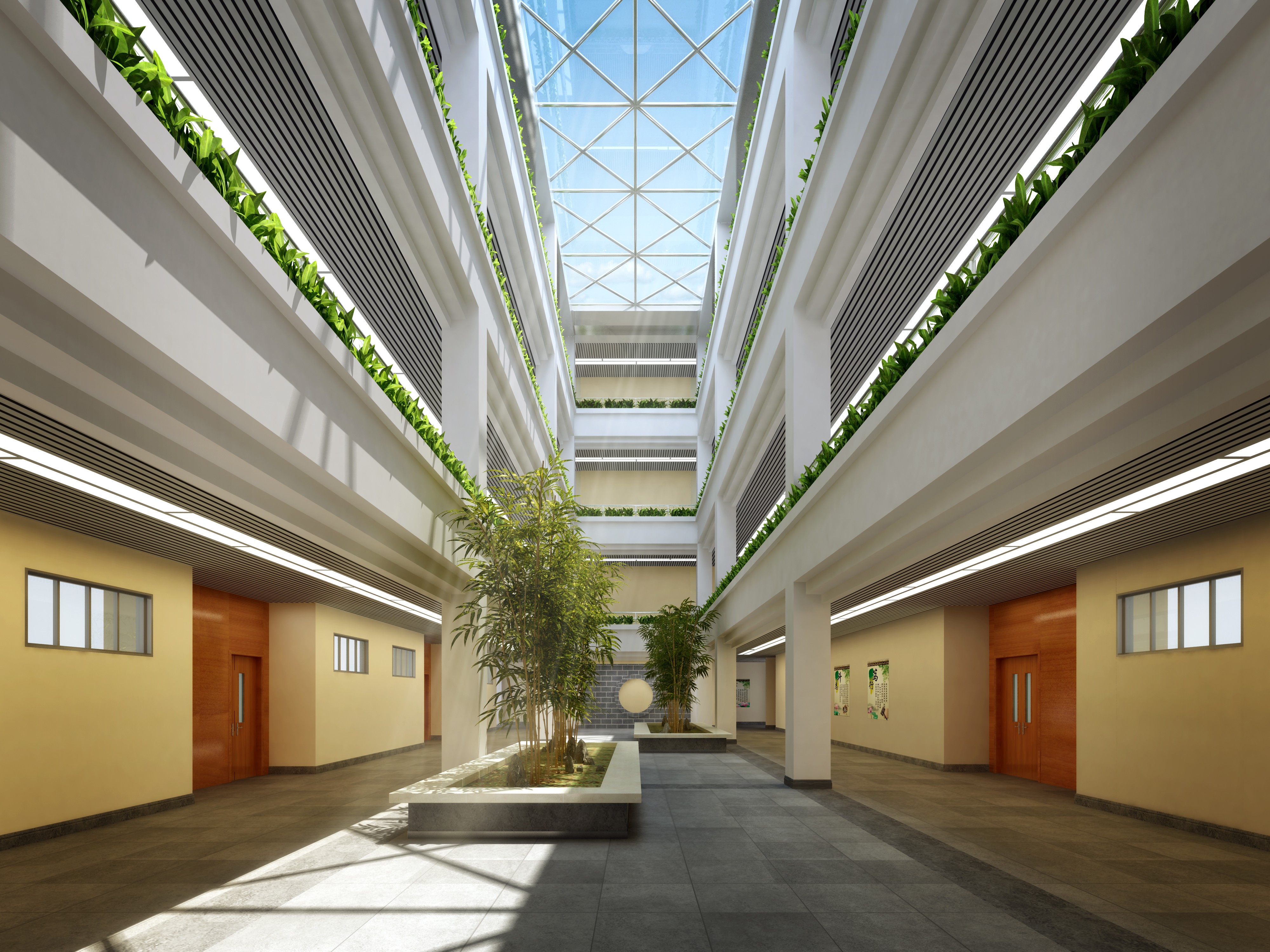 高等校園裝修設(shè)計效果圖-第3張圖片-上海古都建筑設(shè)計集團