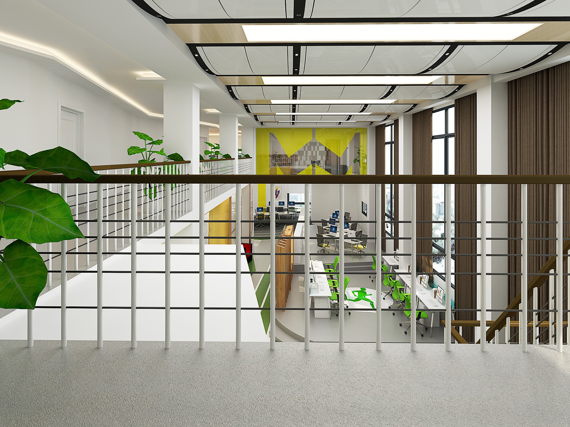 大黃蜂風格辦公室裝修設計-第7張圖片-上海古都建筑設計集團