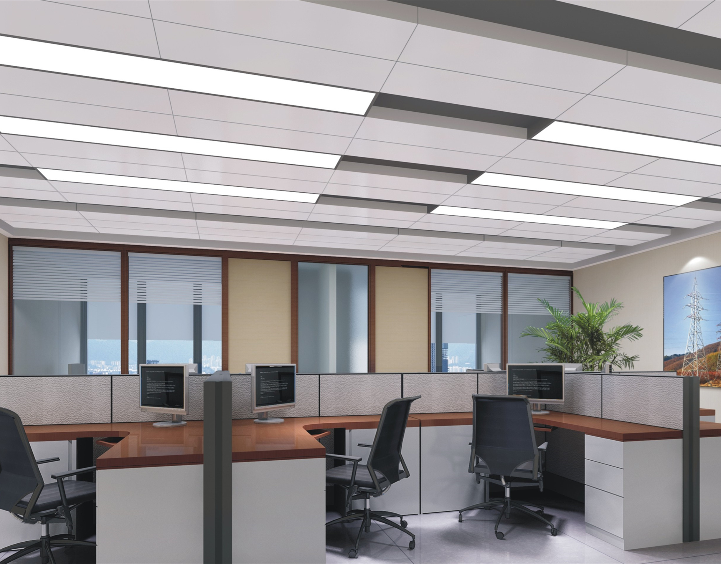 橫琴島辦公室裝修設(shè)計-第1張圖片-上海古都建筑設(shè)計集團(tuán)