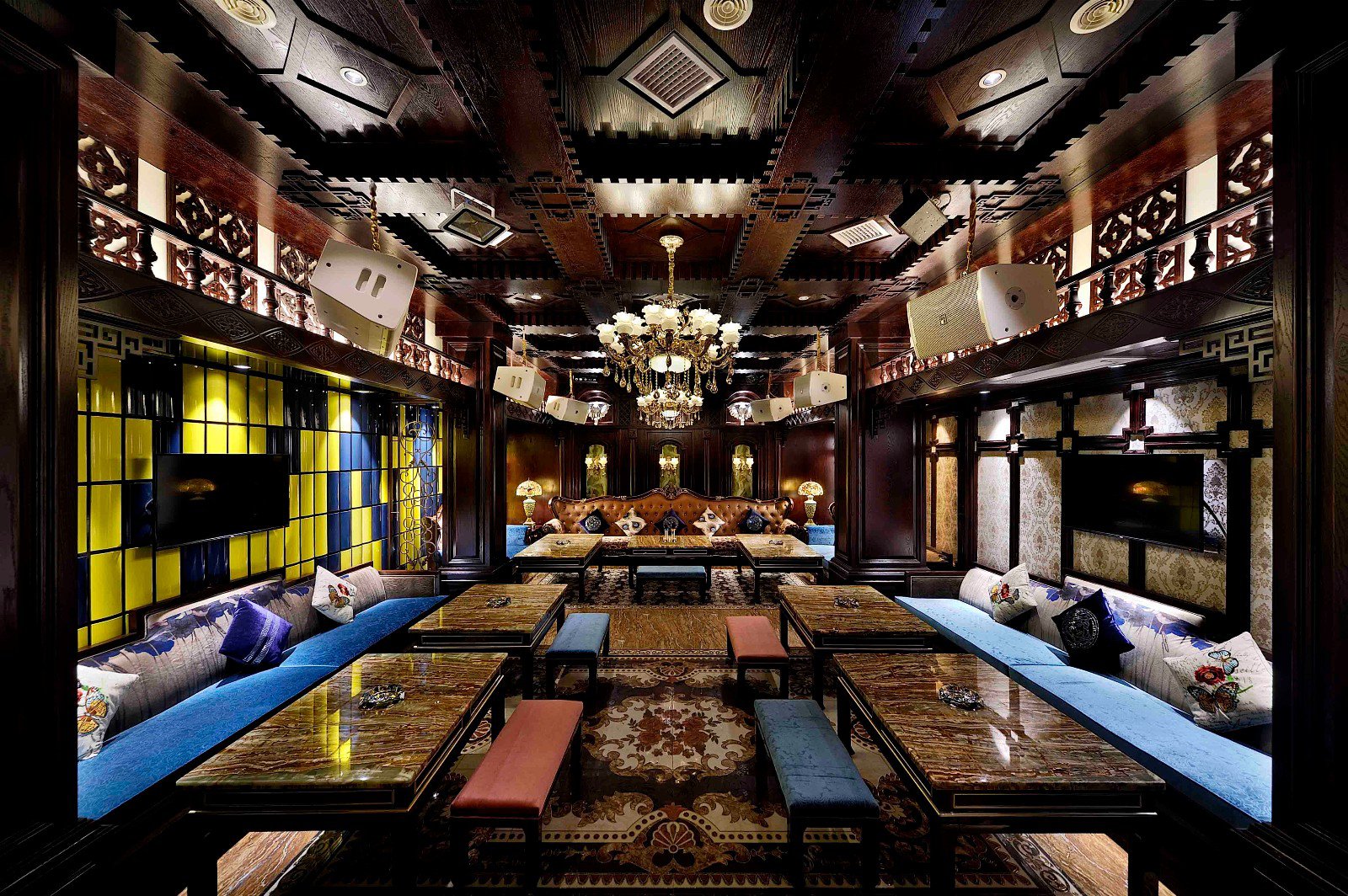 歐式復(fù)古歌廳裝修設(shè)計-第5張圖片-上海古都建筑設(shè)計集團