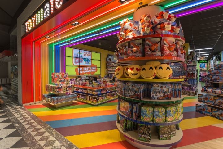 彩虹風(fēng)格玩具店裝修設(shè)計-第2張圖片-上海古都建筑設(shè)計集團