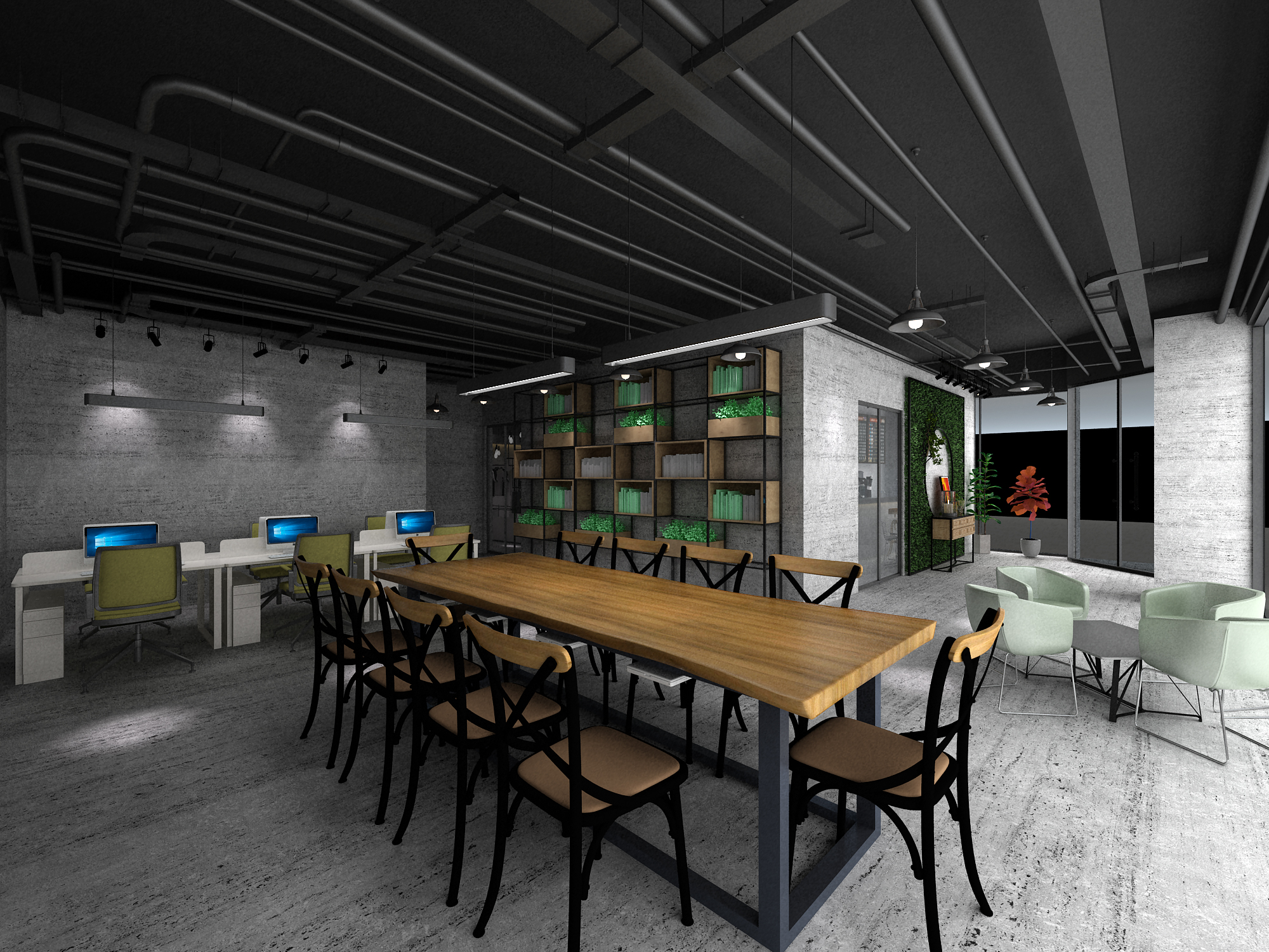 工業(yè)風(fēng)服裝店裝修設(shè)計(jì)-第3張圖片-上海古都建筑設(shè)計(jì)集團(tuán)