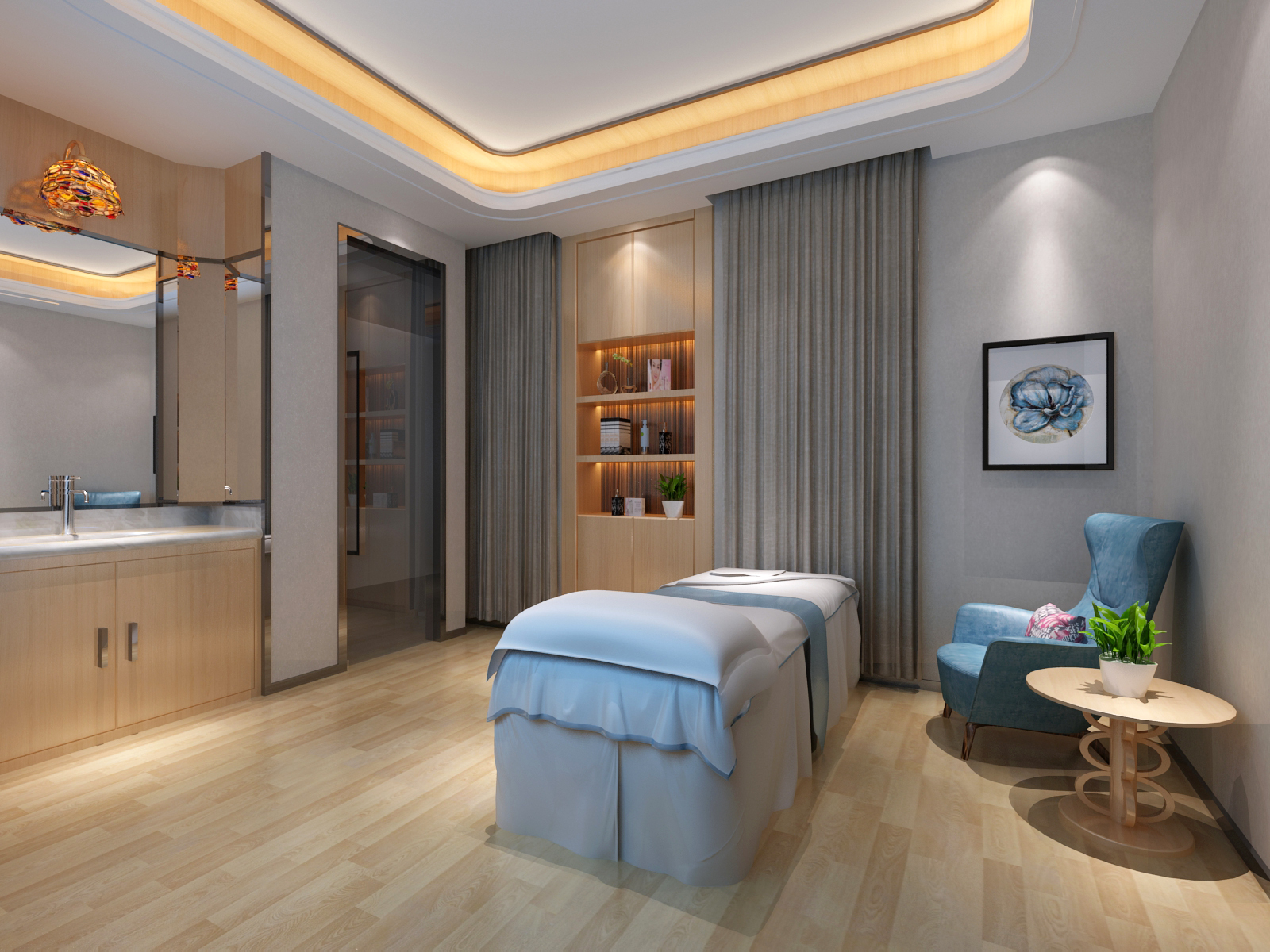 高檔月子會所裝修設(shè)計(jì)-第3張圖片-上海古都建筑設(shè)計(jì)集團(tuán)