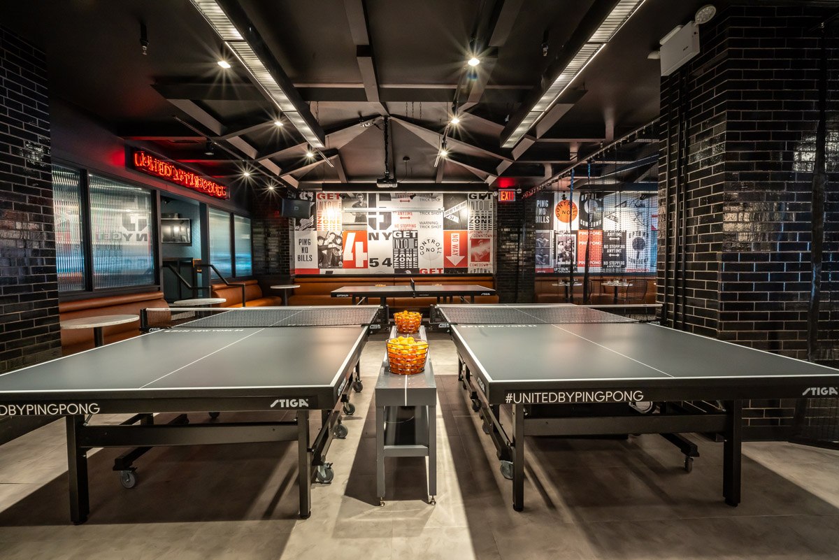 復(fù)古工業(yè)風(fēng)乒乓球館裝修設(shè)計-第2張圖片-上海古都建筑設(shè)計集團(tuán)