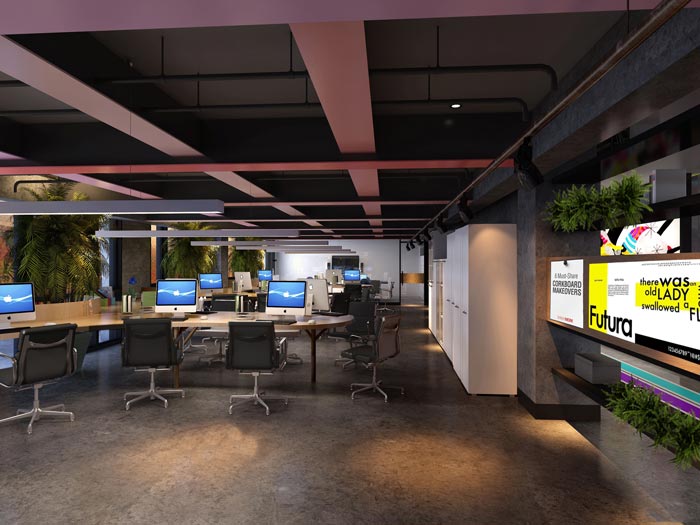 嘉定區(qū)廠房辦公室裝修設(shè)計-第1張圖片-上海古都建筑設(shè)計集團(tuán)