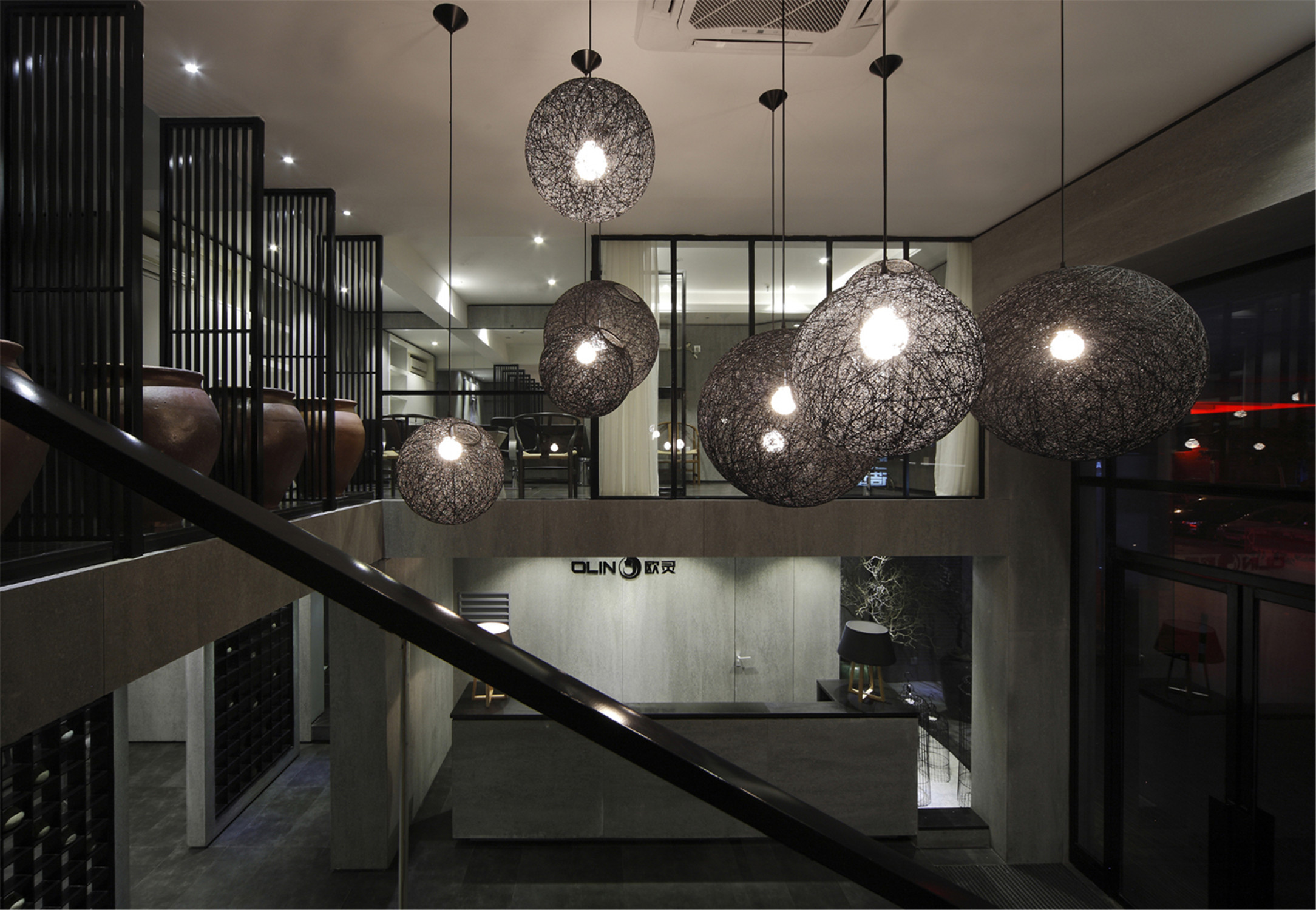 復(fù)式風(fēng)格理發(fā)店裝修設(shè)計-第3張圖片-上海古都建筑設(shè)計集團