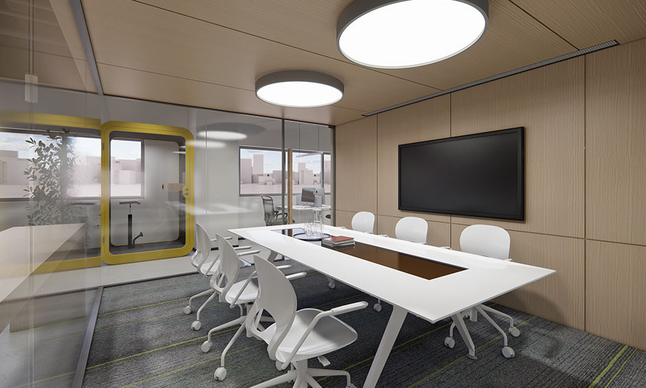 簡約科技風(fēng)格辦公室裝修設(shè)計-第1張圖片-上海古都建筑設(shè)計集團(tuán)