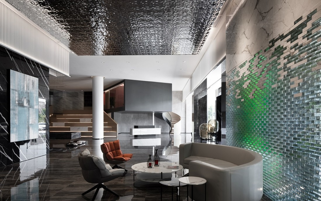 工業(yè)建筑風格辦公室裝修設計效果圖-第4張圖片-上海古都建筑設計集團