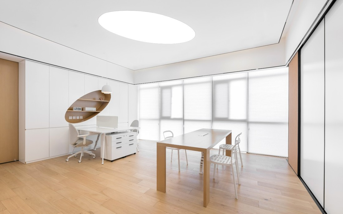 日式簡約風(fēng)格辦公室裝修設(shè)計-第5張圖片-上海古都建筑設(shè)計集團