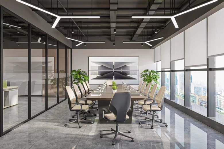 新能源科技公司辦公室設計布局方案-第3張圖片-上海古都建筑設計集團 新能源科技公司辦公室設計布局方案-第3張圖片-上海古都建筑設計集團